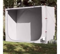 Tenda da giardino impermeabile, in poliestere, colore grigio | Impermeabile, antivento, leggero, portatile, porta con cerniera, borsa per il trasporto, sistema ad anello per penna