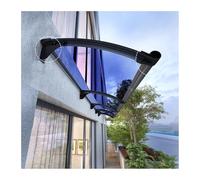 Tenda da giardino resistente alle intemperie (100 x 250 cm) - Grande tettoia per esterni per porte, perfetta per ingressi e spazi esterni, protezione UV, facile installazione