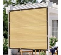 Tenda da Giardino - Rete Ombreggiante con Occhielli - Rete Ombreggiante da Esterno per Protezione Solare per Balcone, Piante da Serra, Coop per Polli, Piscine, Schermo per la Privacy, Antivento