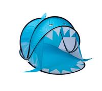 Tenda da Gioco per Bambini 183x96x86 cm con Apertura Pop-Up Squalo Blu