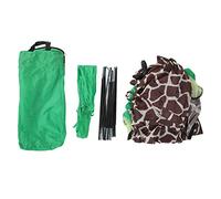 Tenda da gioco per bambini con giraffa, casetta da gioco per giraffa dei cartoni animati, tenda da gioco dal design unico per lo spazio e il pianeta, casetta da gioco per interni