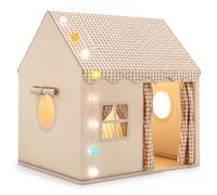 Tenda da gioco per interni ed esterni, con luci e borsa portaoggetti | Interni spaziosi per il tempo libero all'interno e nel cortile