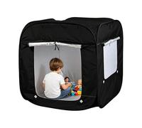 Tenda Da Gioco Pop-up Per Bambini - Tana Pieghevole Portatile Con Finestra, Tenda Nera Per Calmare, Casetta Da Gioco Per Interni Ed Esterni Per Bambini, Per La Lettura Della Privacy, Tendas Da