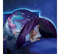 Tenda da letto bambini bimbi pieghevole pop up gioco cameretta foresta unicorno