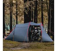 Tenda da moto per 2 persone, impermeabile, installazione istantanea, leggera, tenda da campeggio per escursioni con zaino in spalla con riparo