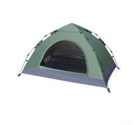 Tenda da per campeggio Polyester Impermeabile Compatta Tenda | Poliestere , leggero 2kg, compatto nel trasporto, agli strappi e usura(Green)