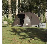 Tenda Da Pesca 2 Persone Marrone Impermeabile 310x226x153 Cm