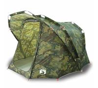 Tenda da Pesca 4 Persone Marrone Impermeabile