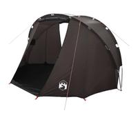 Tenda da Pesca 5 Persone Marrone Impermeabile