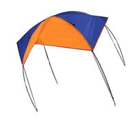 Tenda da pesca gonfiabile che fornisce protezione dal sole e dalla pioggia per uso esterno su kayak e barche