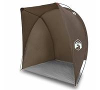 Tenda da pesca marrone impermeabile - telaio gazebo in poliestere 185t con rivestimento in poliuretano, ideale per campeggio e avventure all'aria aperta, robusta e resistente alle intemperie