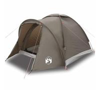 Tenda da pesca per 2 persone, marrone, impermeabile, con protezione UV