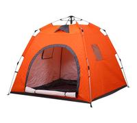 Tenda da pesca sul ghiaccio con pavimento, portatile, per 3-5 persone, isolata, design termico con pareti imbottite, borsa per il trasporto inclusa