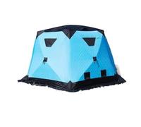 Tenda da pesca sul ghiaccio, in cotone ispessito, riparo invernale da campeggio per temperature estremamente fredde, attrezzatura esterna impermeabile con facile installazione per un'esperienza calda