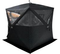 Tenda Da Pesca Sul Ghiaccio Isolata Per 3-5 Persone, Rifugio Per La Pesca Sul Ghiaccio Pop-up In Stile Hub, Rifugio Portatile Per La Pesca Sul Ghiaccio Con Borsa Per Il Tra, Sauna Style, 200*200*210cm