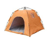 Tenda da Pesca sul Ghiaccio Isolata Tende da pesca sul ghiaccio professionale con strato di cotone riempito spesso 1,7 m, for tenere al caldo in inverno, idraulica automatica for esterni(Orange)
