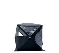 tenda da pesca sul ghiaccio Sauna da esterno for 3-4 persone, 4 stagioni, con Tende pesca sul ghiaccio invernale ispessita, ampia finestra/camino, apertura rapida, portatile(Sauna type)