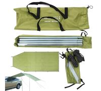 Tenda da portellone e automobile per auto in tessuto Oxford da 118x78 pollici, tenda da per auto a prova di UV impermeabile/SUV a monte posteriori per campeggio per spiaggia, picnic e avve