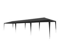 Tenda da ricevimento 3x9 m PE Anthrociteparasol da esterno, tenda, mobili da esterno, forniture per la casa, decorazione Anthricite