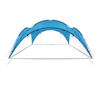 Tenda da ricevimento ad arco 450x450x265 cm blu chiaroParasol da esterno, tenda, arredamento da esterno, forniture per la casa, decorazione