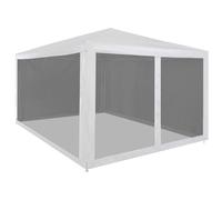 Tenda da ricevimento con parete in rete 4x3 4x3 mParasol da esterno, tenda, arredamento da esterno, forniture per la casa, decorazione