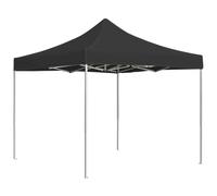 vidaXL Gazebo Professionale Pieghevole in Alluminio 3x3 m Antracite