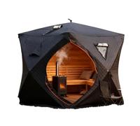 Tenda da sauna per 3-4 persone, isolamento termico, antivento, facile da installare, perfetta per casa, cortile, palestra, campeggio, 170,8 x 180,8 x 198 cm