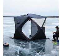 Tenda da sauna per 4 persone, isolamento per tutte le stagioni, sauna asciutta a casa, con tappetino rimovibile e custodia, adatta per cortili e campeggio