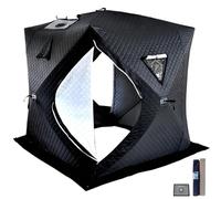 Tenda da sauna portatile per 3-5 persone, isolamento termico pop up, sauna spa con sfiato antifumo, stanza del sudore nel cortile, facile installazione e utilizzo per rilassarsi a casa