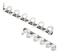 Tenda da soffitto in alluminio resistente, sistema silenzioso per divisori, perfetto per camper, ospedali e design a coste, finitura liscia, soluzione salvaspazio