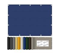 Tenda da Sole 230 x 340 cm Idrorepellente e Antivento Impermeabile Tenda a Vela Vari Colori e Misure per Esterno, Giardino e Terrazza, Piscina, Blu Scuro