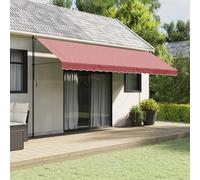 Tenda da sole, 5 m, 100% poliestere con rivestimento in PU, impermeabile e resistente ai raggi UV, leggera mantovana di ricambio per tenda da sole, design pratico per il giardino