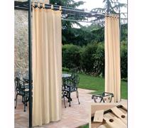 Tenda da sole a bretelle resinata idrorepellente per gazebo esterno 150xH280 cm