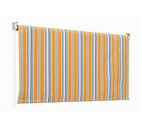 Garden Friend Tenda Da sole A Caduta rullo in alluminio telo in poliestere misure 250x150 cm riga gialla yellow