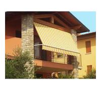 TENDA DA SOLE A CADUTA cm.250 x H.250 - verde/bianco SANGIORGIO