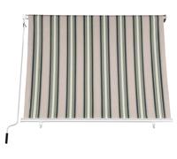 TENDE DA SOLE A CADUTA 300X250CM VERDE/BEIGE