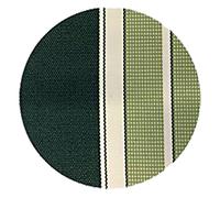 TENDA DA SOLE A CADUTA cm.250 x H.250 - verde/bianco SANGIORGIO