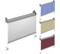 Tenda Da Sole A Caduta Con Asta In Acciaio Inox Tempotest Parà Su misura - Larghezza finita: DA 1 A 120CM, Altezza finita: DA 251 A 300CM