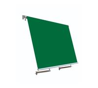 Tenda Parasole A Caduta Con Bracci 2,45 X 3 M - Verde Tinta Unita
