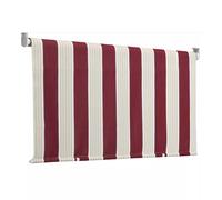 Linea Garden Friend T1372025/E Tenda da Sole a Caduta, Riga Bordeaux, 150x8x250 cm
