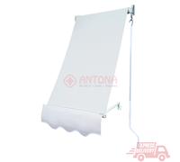 Tenda da Sole a caduta Misura L.100x250H. cm da balcone laterale completa