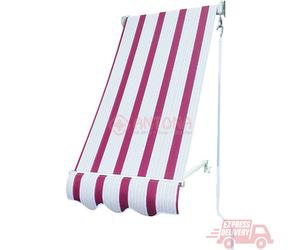 Tenda da Sole a caduta Misura L.100x250H. cm da balcone laterale completa