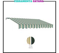 tenda da sole a caduta per esterno avvolgibile a barra quadra in alluminio