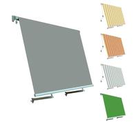 Tenda da Sole a Caduta Tempotest Parà Su Misura per Balconi - Tipo: CON GANCI A PAVIMENTO, LARGHEZZA X ALTEZZA: MT 2,41 A 3 X 260 H., CASSONETTO: CON CASSONETTO