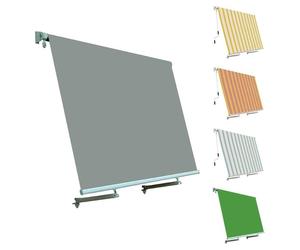 Tenda da Sole a Caduta Tempotest Parà Su Misura per Balconi - Tipo: CON GANCI A PAVIMENTO, LARGHEZZA X ALTEZZA: MT 3,1 A 3,6 X 260 H., CASSONETTO: CON CASSONETTO