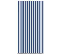 Tenda da sole a caduta verticale con anelli 145x300 cm blu rigato Blu-bianco