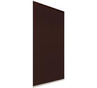 Tenda da sole a caduta verticale con anelli 145x300 cm marrone Di colore marrone