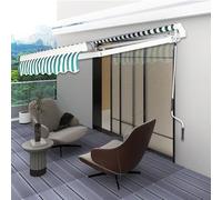 Tenda da sole a scomparsa manuale, copertura in policarbonato per protezione dalla luce solare e dalla pioggia, perfetta per l'ingresso della porta e gli spazi esterni