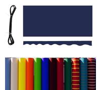Tenda da sole a scomparsa manuale, in tessuto, per esterni, impermeabile, protezione UV per terrazze, terrazze e giardini