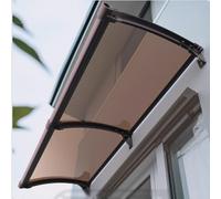 Tenda da sole anteriore e posteriore, baldacchino da giardino, balcone, tenda da esterno, protezione contro la pioggia, protezione dai raggi UV, riparo dal sole per esterni, in policarbonato massiccio